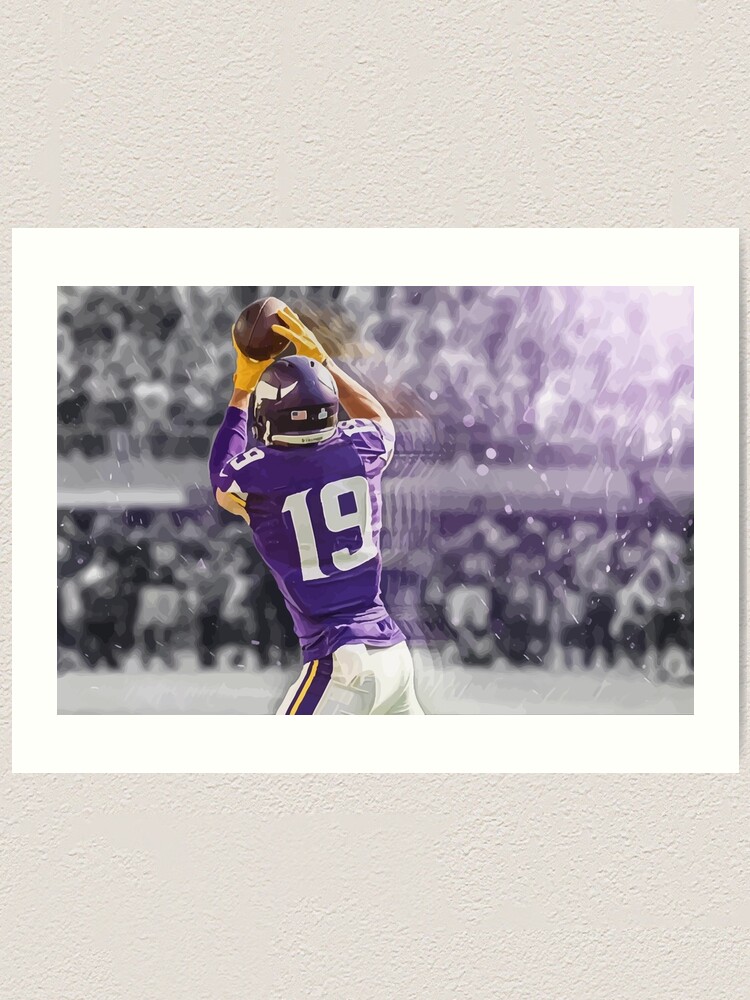 Adam Thielen Signed Minnesota Vikings Jersey with Custom Picture Print –