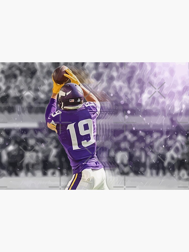 Adam Thielen - Fantasy Savior Greeting Card for Sale by Jeffrey Rabin