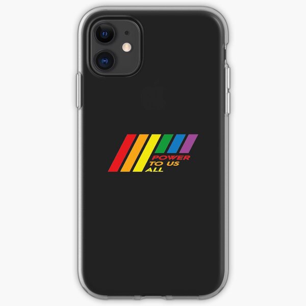 Pride Stripe: Power To Us All iPhone Soft Case