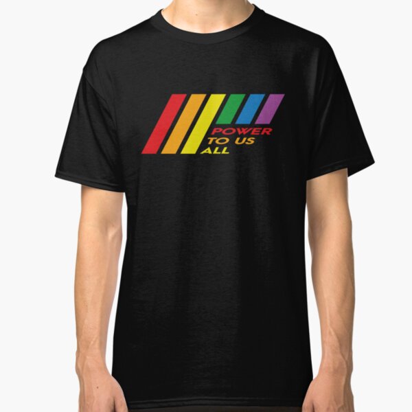 Pride Stripe: Power To Us All Classic T-Shirt