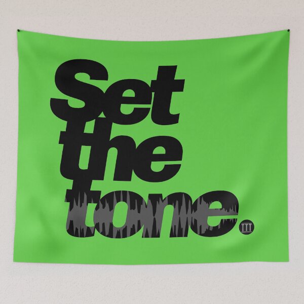 Item preview, Set the tone. designed and sold by twenty20tees.