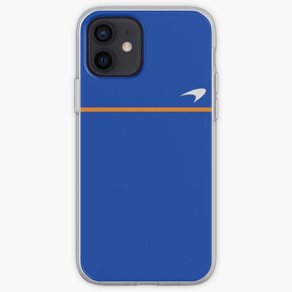 Logo McLaren (bleu marine) Coque souple iPhone