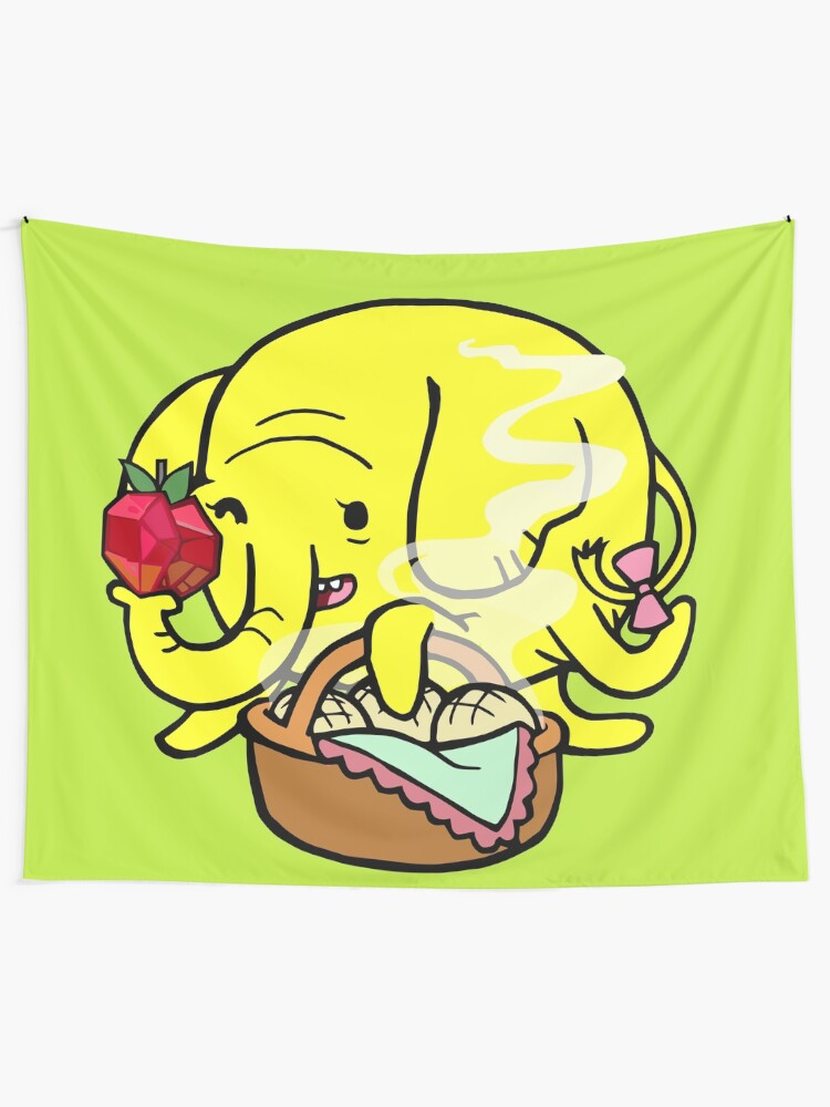 Alternate view of Womanly Charms and Elephant Prowess Tapestry