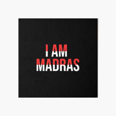 Aperçu de l'œuvre JE SUIS MADRAS créée et vendue par krishnesh.