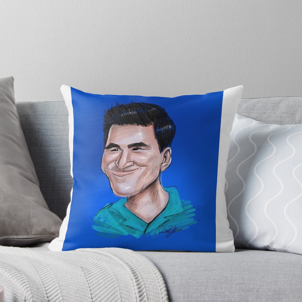 Item preview, Throw Pillow designed and sold by ryanbiddle.