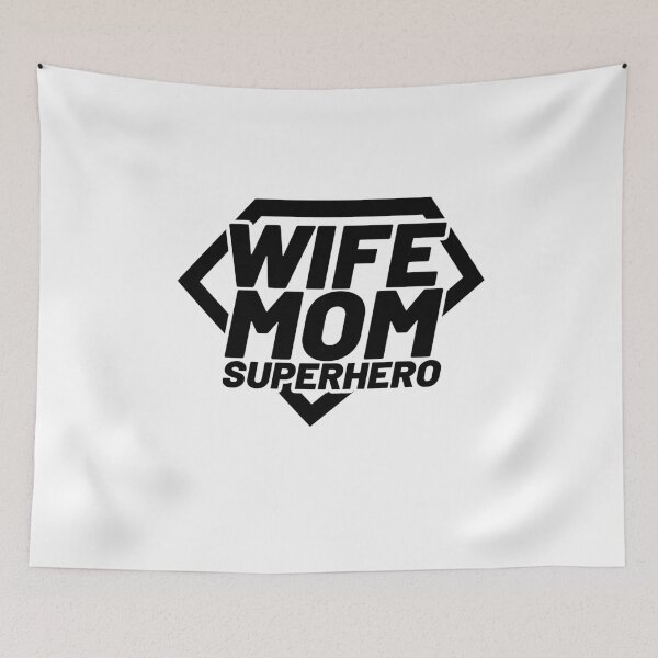 Item preview, Wife Mom Superhero Teacher Mentor designed and sold by SilentEcho.