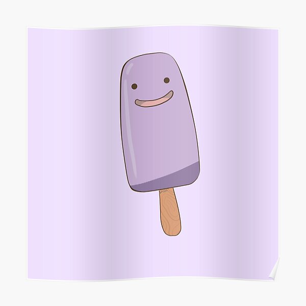 Ditto Popsicle Poster