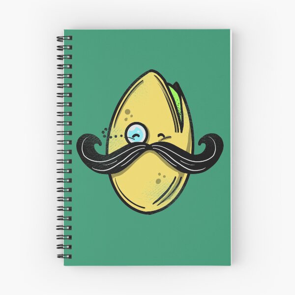 Item preview, Mustachioed Pistachio  designed and sold by Danny Devine.