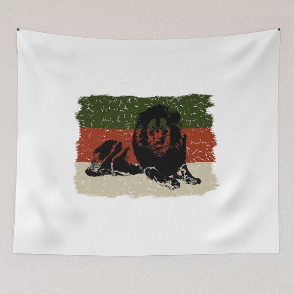 Item preview, Lion - Retro - Africa - Kenya - Safari designed and sold by TShirtsundMehr.
