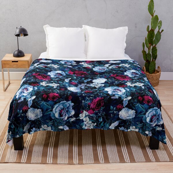 Item preview, Blue Floral Pattern designed and sold by ThisOnAShirt.
