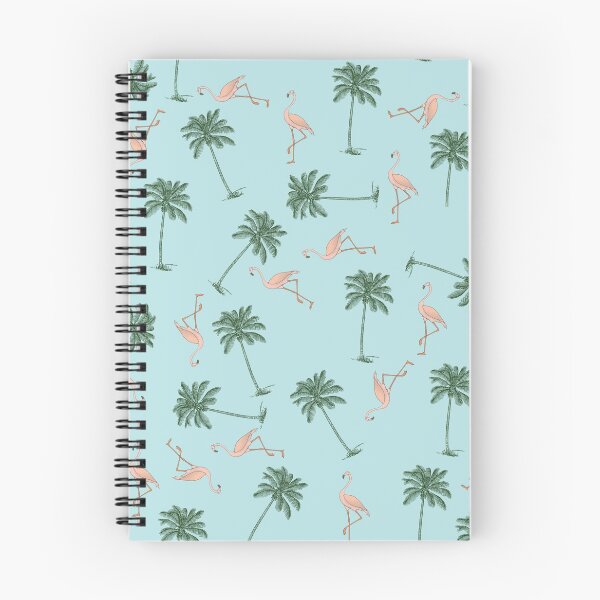 Item preview, Summer Pattern - Flamingos and Palm Trees designed and sold by ThisOnAShirt.