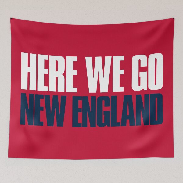 Item preview, Here we go New England Sports Fan designed and sold by elhefe.