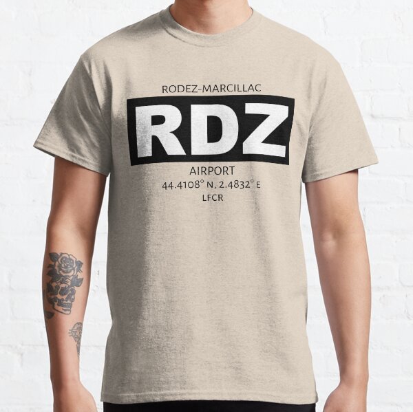 Rodez Marcillac Airport RDZ Classic T-Shirt