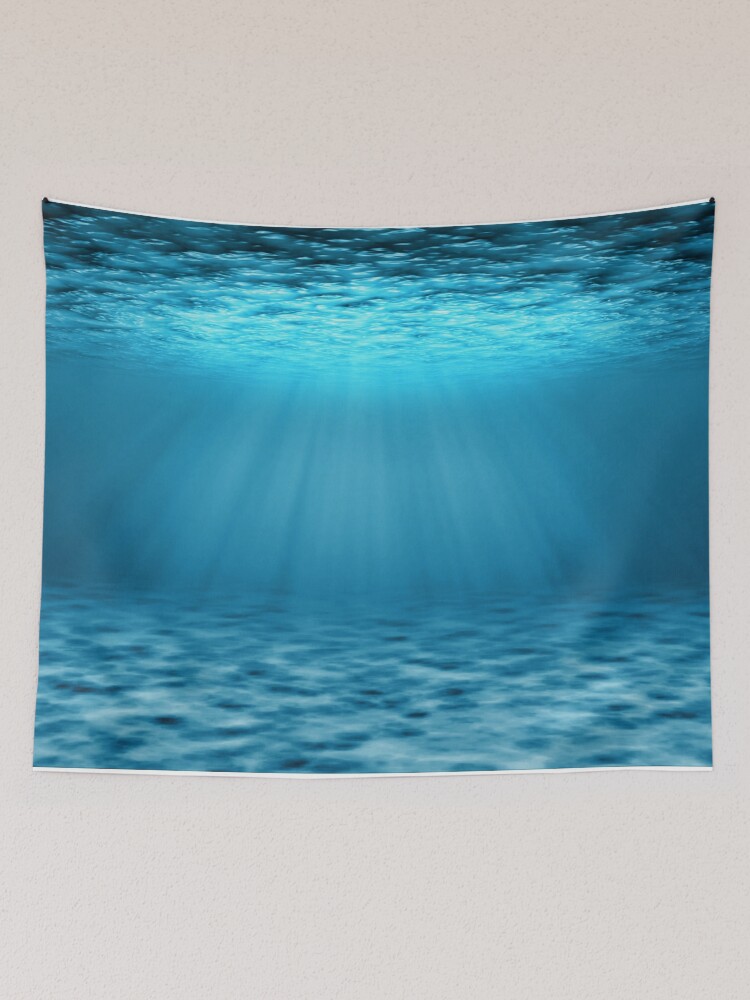 Blue Ocean Underwater Scene