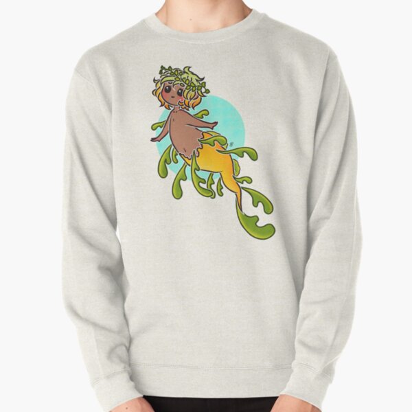 MerMay #31: Leafy Sea Dragon Pullover Sweatshirt