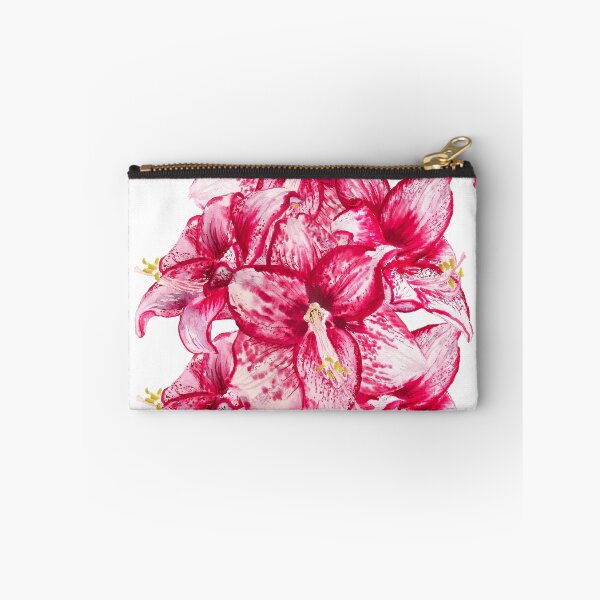 Item preview, Watercolor flowers of amaryllis designed and sold by Shoshina.