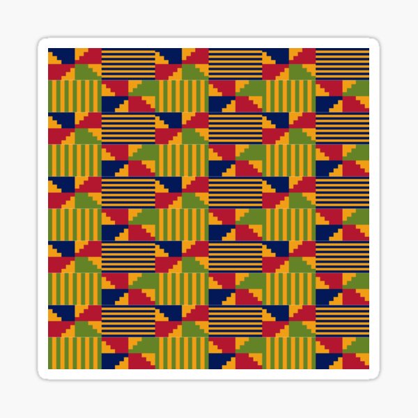Item preview, African Kente Pattern 9 designed and sold by hellcom.