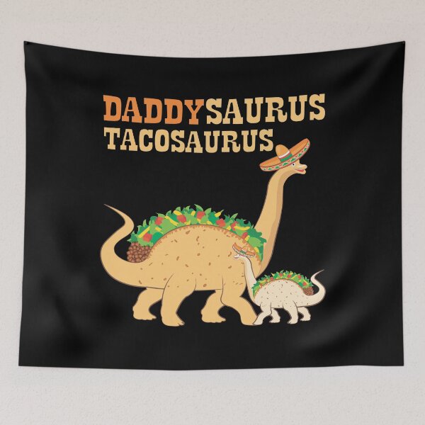 Item preview, Daddysaurus Tacosaurus Daddy Father's Day Tacos Taco Lover designed and sold by ZNOVANNA.