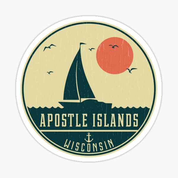 Item preview, Apostle Islands Wisconsin Sailing Design designed and sold by dk80.