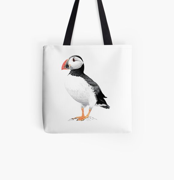 The Puffin All Over Print Tote Bag