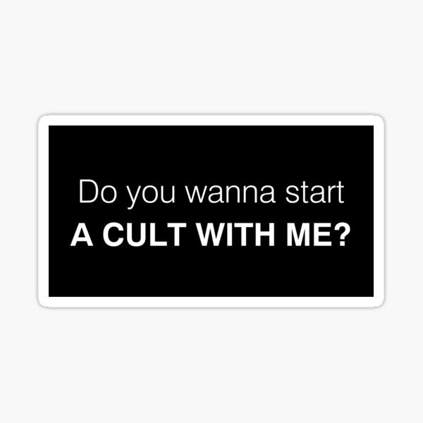 BMTH - Do you wanna start a cult with me? 4 Sticker