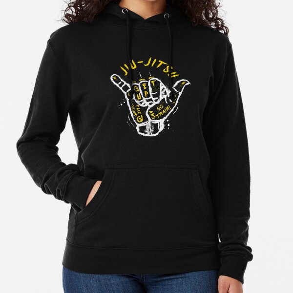 Jiu-jitsu. Go train! 2 Lightweight Hoodie