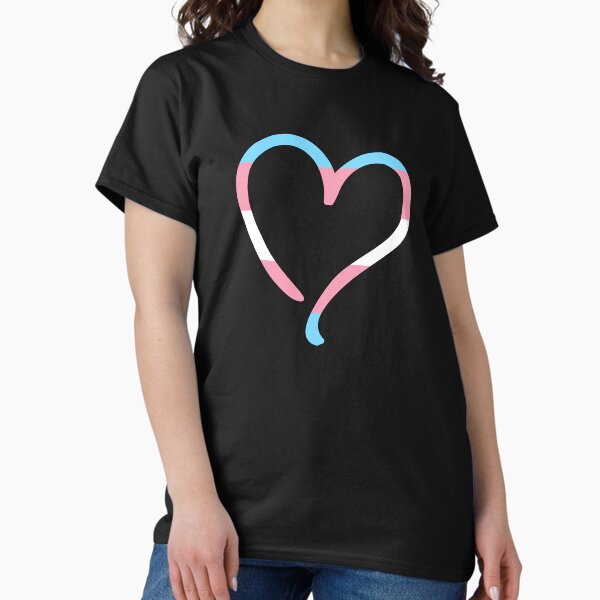 Item preview, Transgender Flag Heart  designed and sold by ValentinaHramov.
