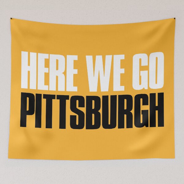 Item preview, Here we go Pittsburgh Fan designed and sold by elhefe.