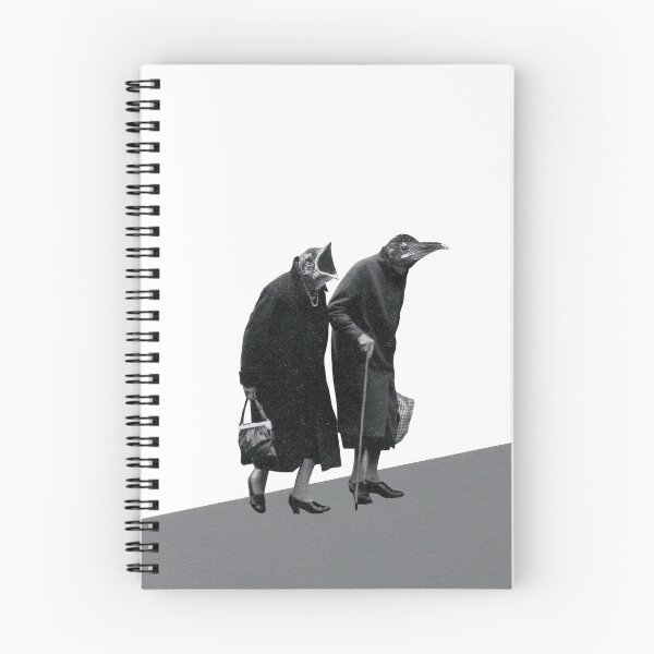Aperçu de l'œuvre Une paire de vieux oiseaux créée et vendue par Lottie Baldwin.