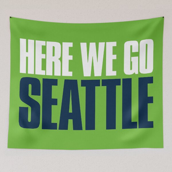 Item preview, Here we go Seattle Fan designed and sold by elhefe.