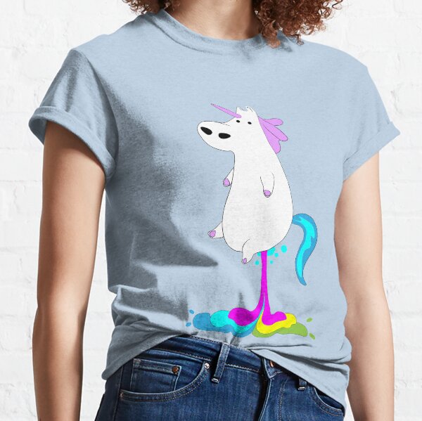 Item preview, Farting Hippo, Farting Unicorn - Farting Unicorn Shirt - Fart Unicorn t shirt - Fun fart Shirt - Cute Fart Shirt designed and sold by happygiftideas.
