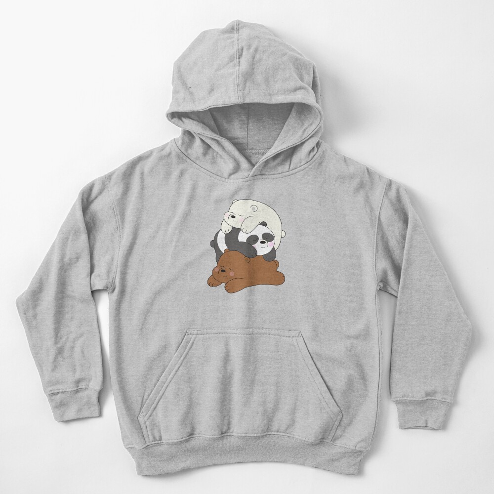 We Bare Bears Kids Pullover Hoodie