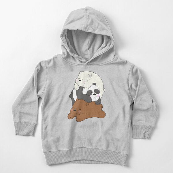 We Bare Bears Toddler Pullover Hoodie