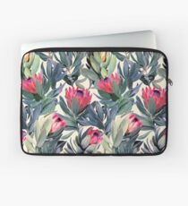 Painted Protea Pattern Laptop Sleeve