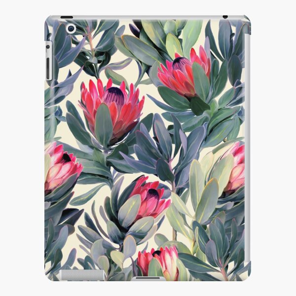 Painted Protea Pattern iPad Snap Case