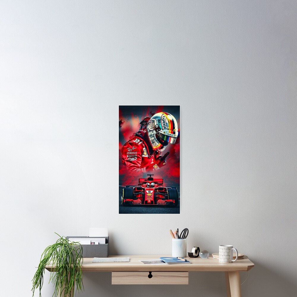 Sebastian Vettel Poster