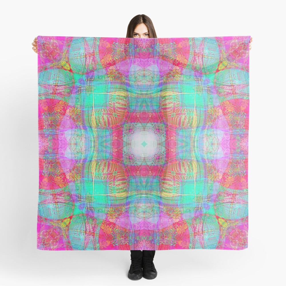 SOFT ASIAN FABRIC FANTASY Scarf