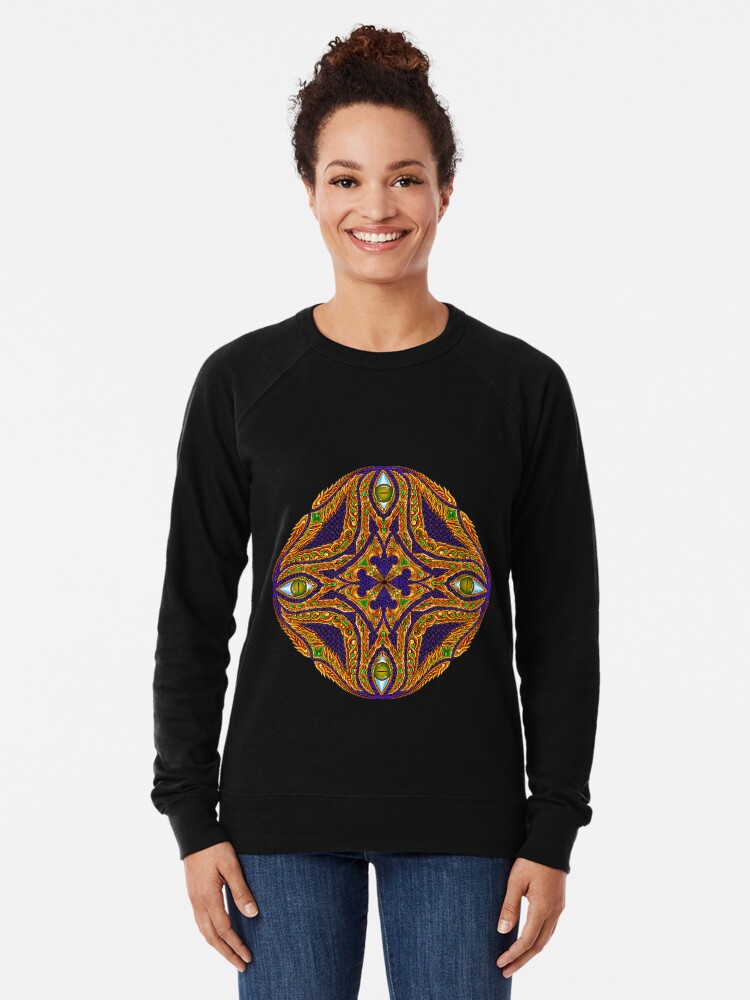 Alternate view of DMT Emblem by Salvia Droid Lightweight Sweatshirt