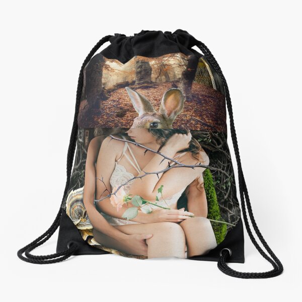 Erl King Drawstring Bag