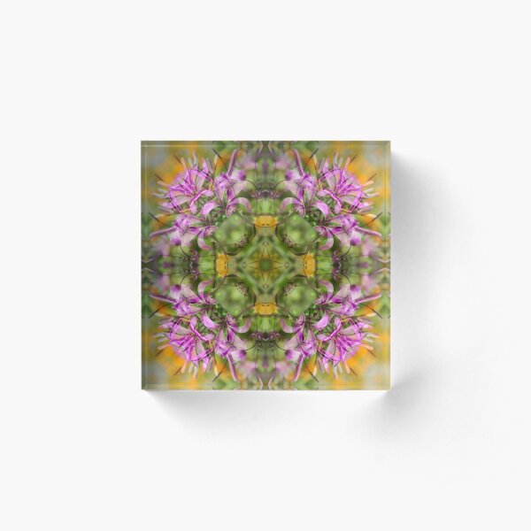 NEPALI WILDFLOWERS 2 Acrylic Block