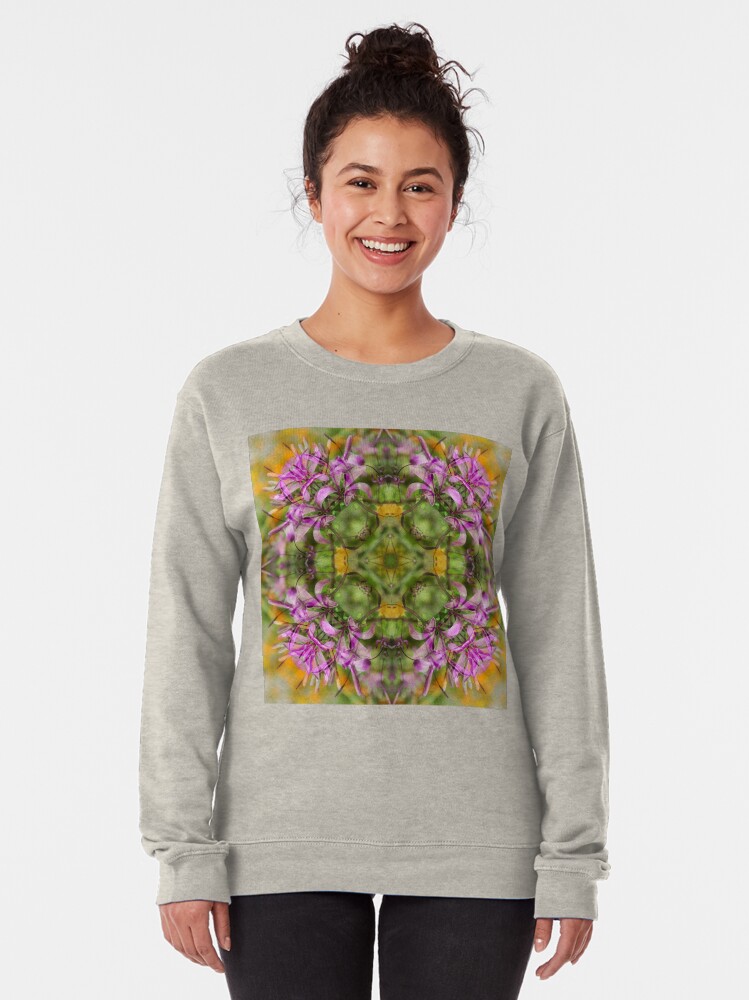 Alternate view of NEPALI WILDFLOWERS 2 Pullover Sweatshirt