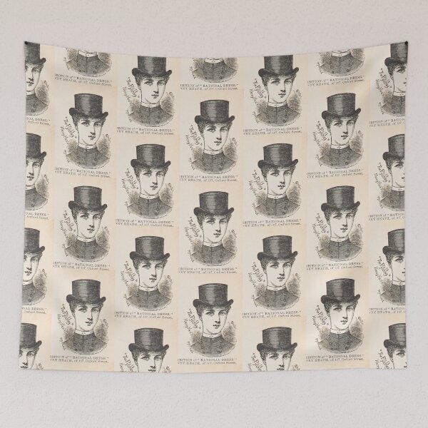 Item preview, VintageTop Hat illustration designed and sold by Vintage Designs +.