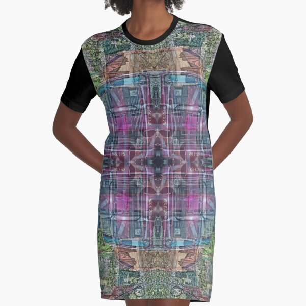 COLORFUL TATA TRUCK IN KATHMANDU NEPAL Graphic T-Shirt Dress