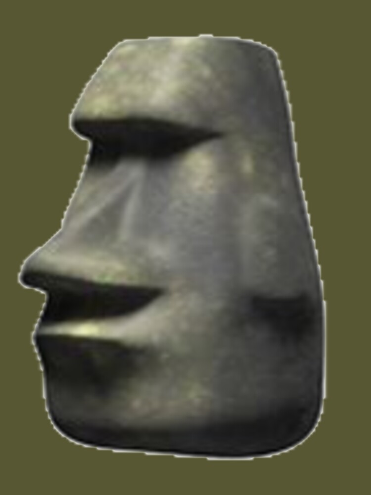 Moai emoji head by Haros98 on DeviantArt