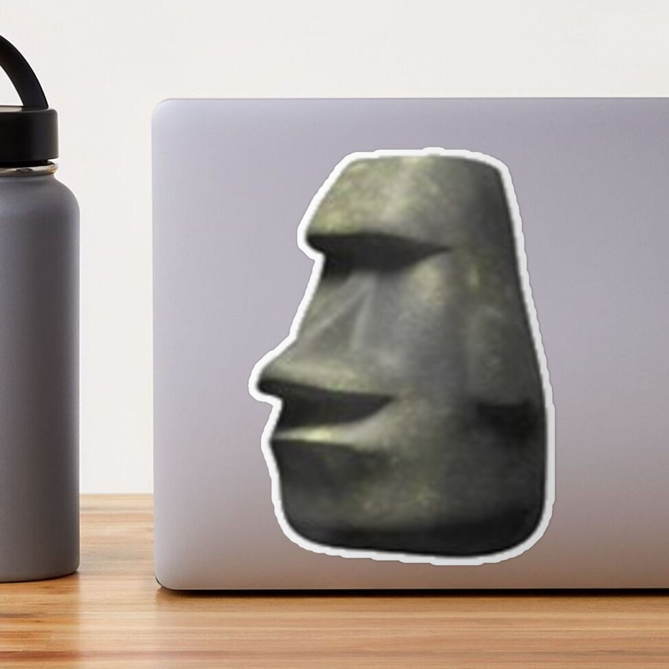 moai emoji - Decals by lil_nut_2k20, Community