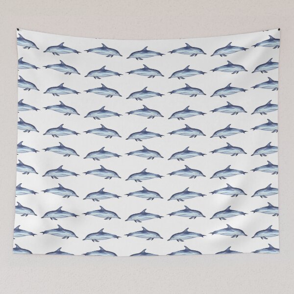 Item preview, Striped Dolphins designed and sold by AJk6cr.