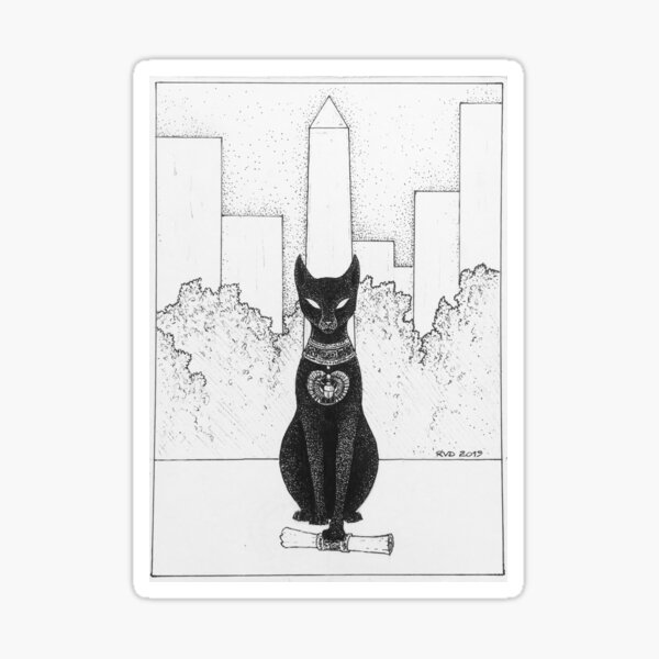 Cleopatra's Needle Sticker