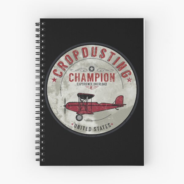Item preview, Cropdusting Champion Gift Vintage Badge designed and sold by SphereZones.