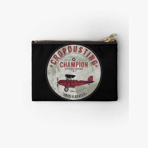 Item preview, Cropdusting Champion Gift Vintage Badge designed and sold by SphereZones.