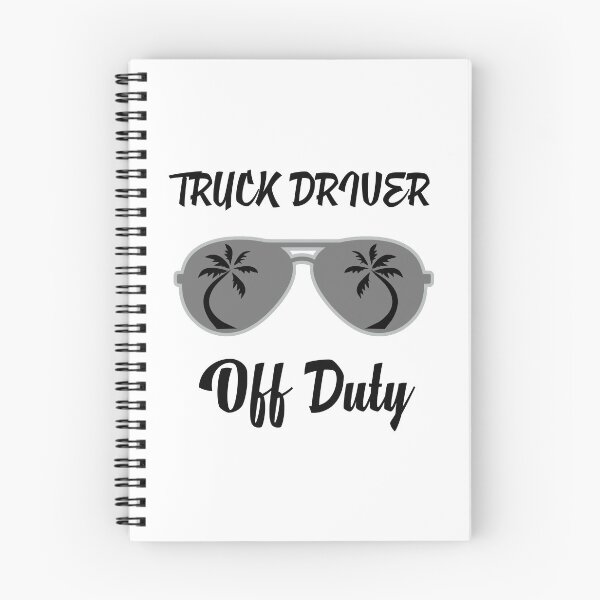 Item preview, Off Duty Truck driver Funny Summer Vacation  designed and sold by Seas Wanda.